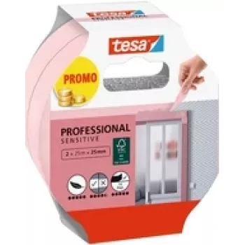 Masking tape Tesa Professional Sensitive 56267 50 m x 25 mm, 2 pcs
