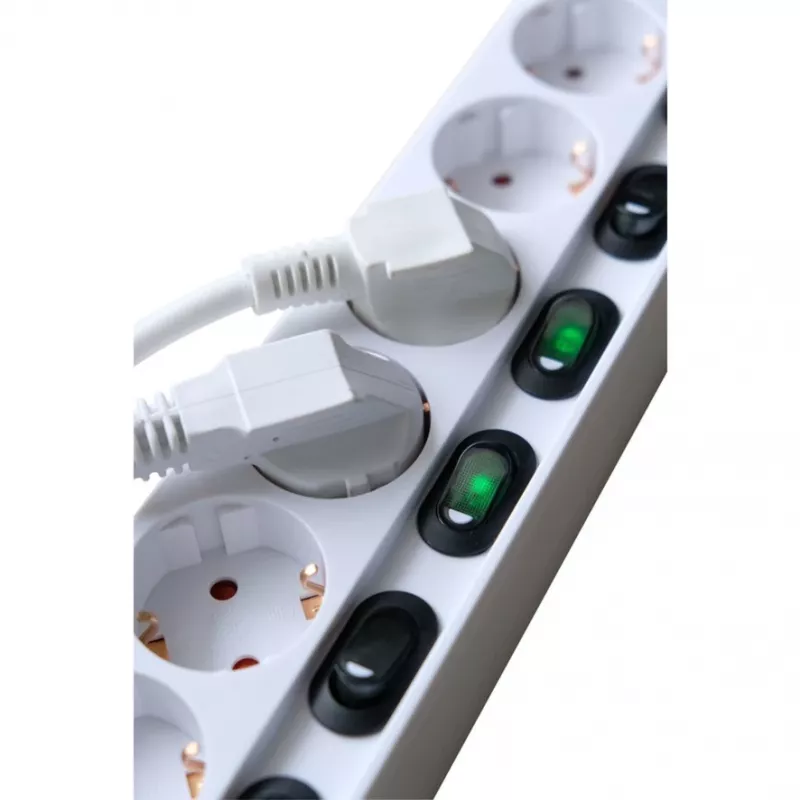 Brennenstuhl 1153110126 Extension Cable 2 m 6 AC-Outputs Indoor White (1153110126)