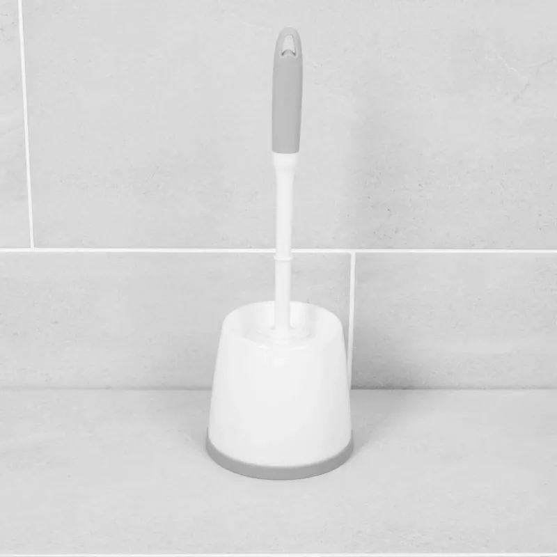 Toilet brush Beldray LA080714UFFEU7 with antibacterial holder