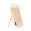 Temperature and humidity sensor Shelly H&T Gen3 WiFi — compact wireless environmental sensor (Mocha)