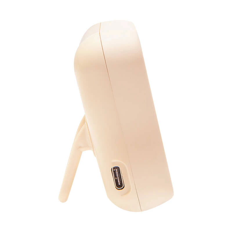 Temperature and humidity sensor Shelly H&T Gen3 WiFi — compact wireless environmental sensor (Mocha)