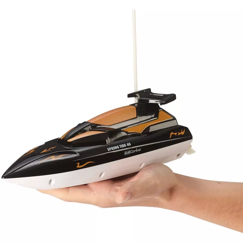 Canopy (front) replacement for REVELL RC model 24136 — black and orange
