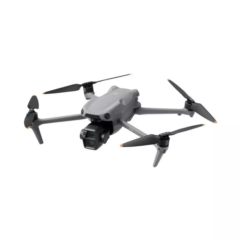 Quadcopter DJI Air 3s — 4-rotor drone, 50 MP camera, 3840×2160 video, 27 m/s, 32,000 m range, 4276 mAh battery, 42 GB internal, Grey