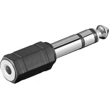 Adapter MicroConnect 6.35mm male to 6.35mm female AUDANR2 — audio connector adapter
