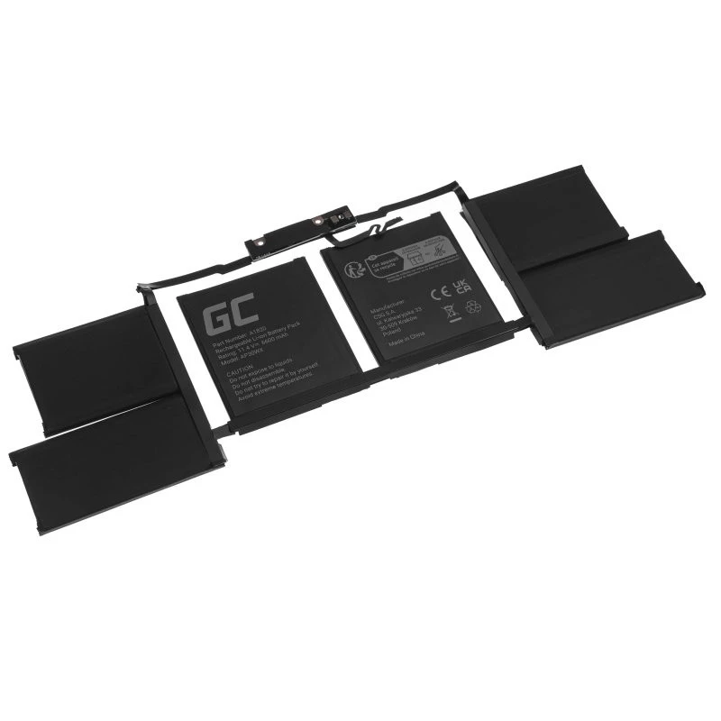 Battery Green Cell AP30WX for Apple MacBook Pro 15 A1707
