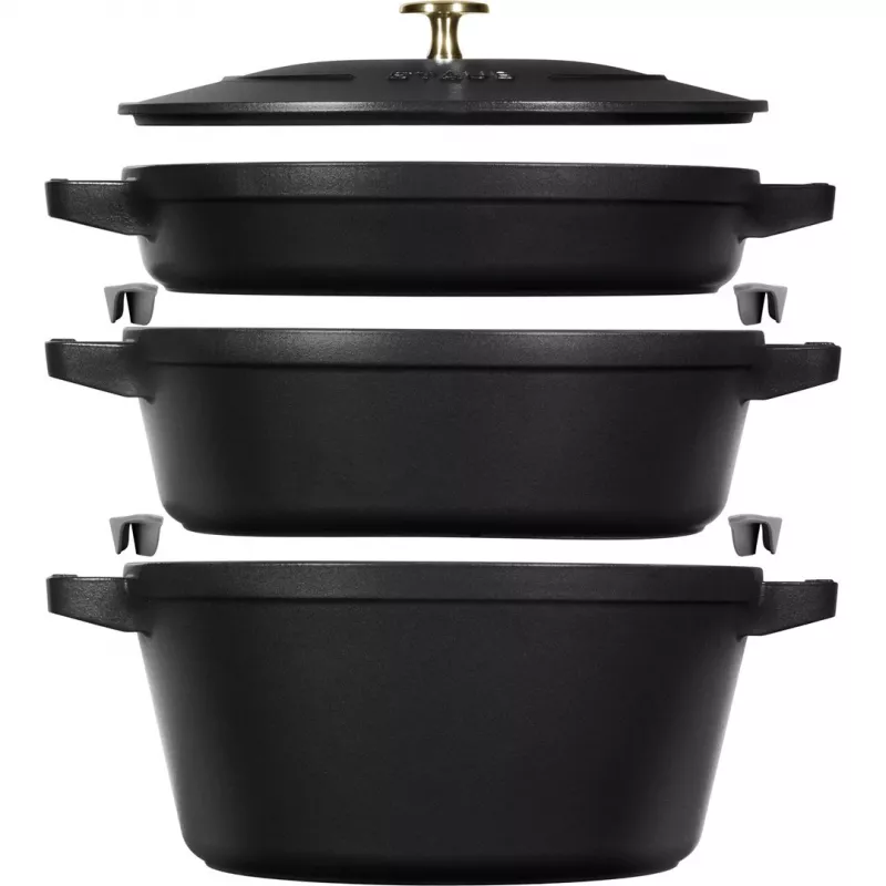 Staub La Cocotte 4.2 L Round Cast iron Casserole baking dish