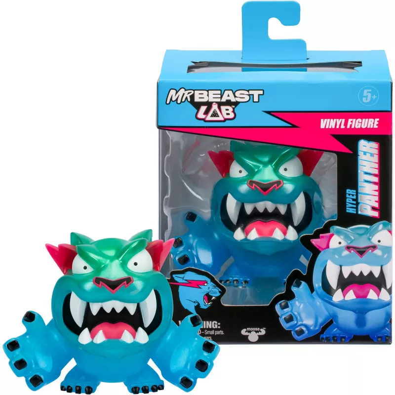 MrBeast Lab Vinyl-figures - Hyper Panther, Play Figurine
