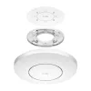 Wireless access point Cudy AP11000 — tri‑band Wi‑Fi 6 (2.4/5/6 GHz), 5760 Mbps, MU‑MIMO, ceiling/wall mount