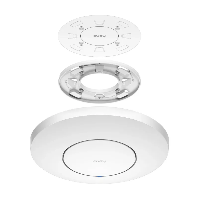 Wireless access point Cudy AP11000 — tri‑band Wi‑Fi 6 (2.4/5/6 GHz), 5760 Mbps, MU‑MIMO, ceiling/wall mount