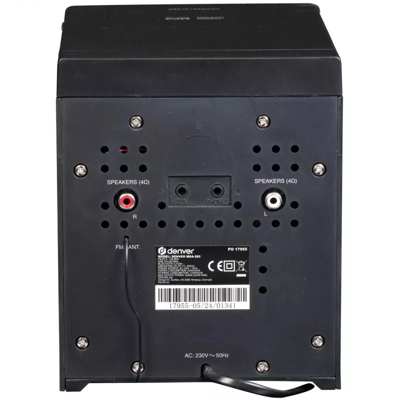 Denver MDA-285 micro system with BT, CD, radio and AUX