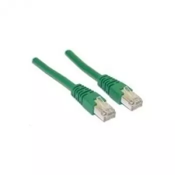Wentronic Goobay CAT 5e Patch Cable, SF/UTP, Green, 2 m - CCA Copper Mix (68044)