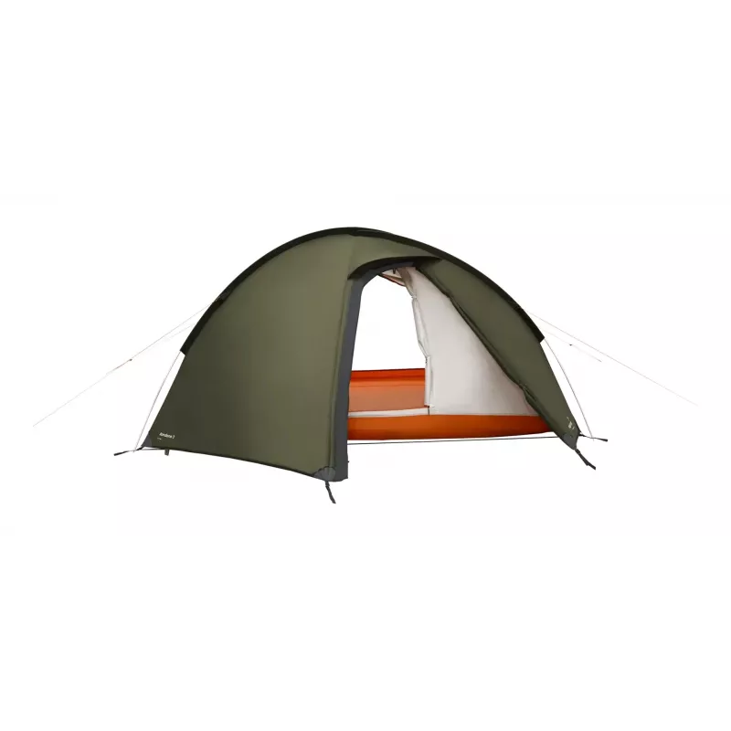 Dome/Igloo tent Easy Camp Rondane 3 — 3-person, polyester flysheet, aluminium poles, dark green