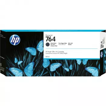 Ink cartridge HP 764 Matte Black 300 ml pigment-based for large-format printing