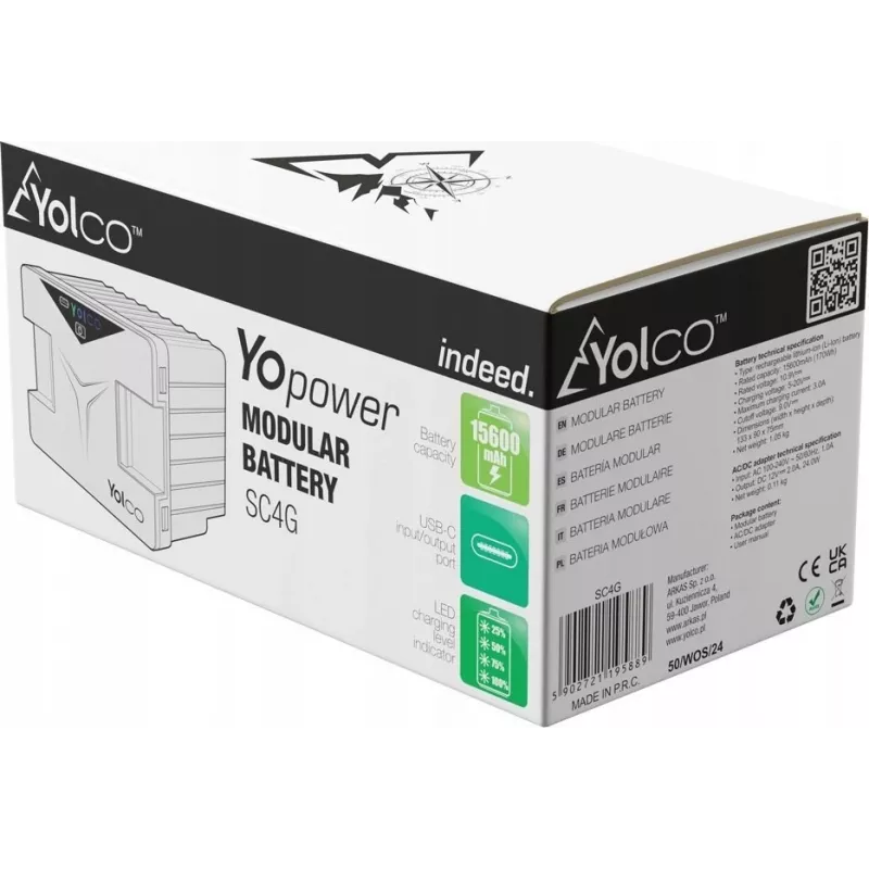 Yopower SC4G, SC4B Modular Battery for Yolco Portable Refrigerators