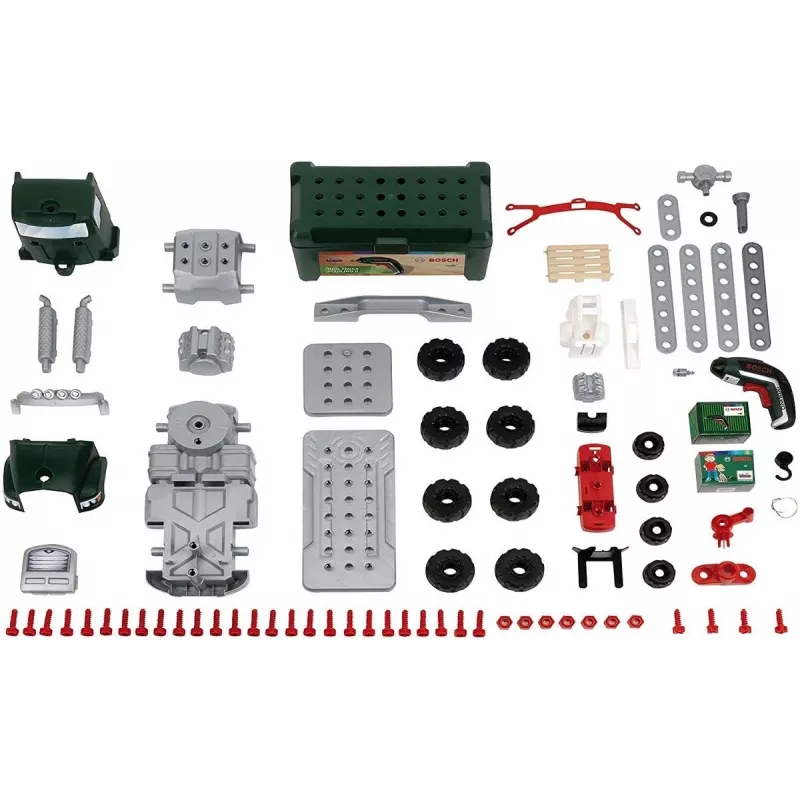 Toy turning truck KLEIN 8640 compact design durable construction, children's role-play vehicle