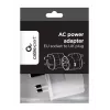 Gembird A-AC-EUFUKM-01 AC power adapter, EU Schuko socket to UK plug, 13 A