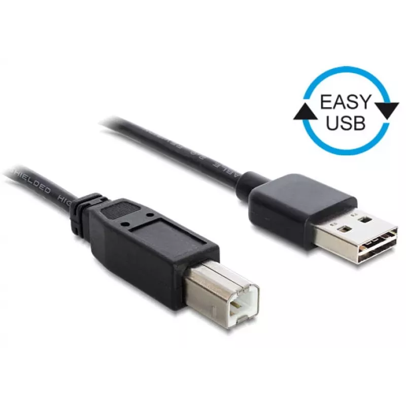 USB Cable DeLOCK 3m USB 2.0 A - B m/m