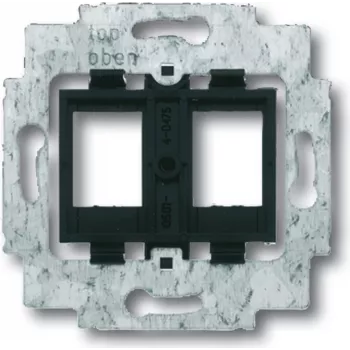 Busch Jaeger 1753-0-8063 Socket Outlet 2 x RJ-45 Black (1753-0-8063)