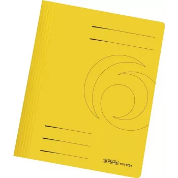 Manila folder Herlitz 11034303 Cardboard Yellow A4