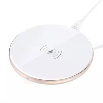 Wireless Charger Devia Comet Series Ultra-Slim White 10W Fast Charging