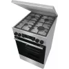 Gorenje GKS5C71XF Freestanding cooker with oven Silver