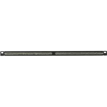 Cable management panel LOGON RAO205BL Black Metal 48.3 cm