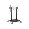 Motorized Display Lift Trolley Vogel's RISE 5305 50 B – mobile motorized lift for displays up to specified model