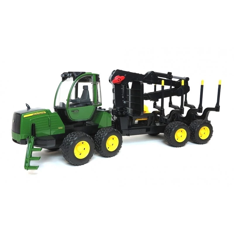 Bruder John Deere 1210E Forwarder with grab