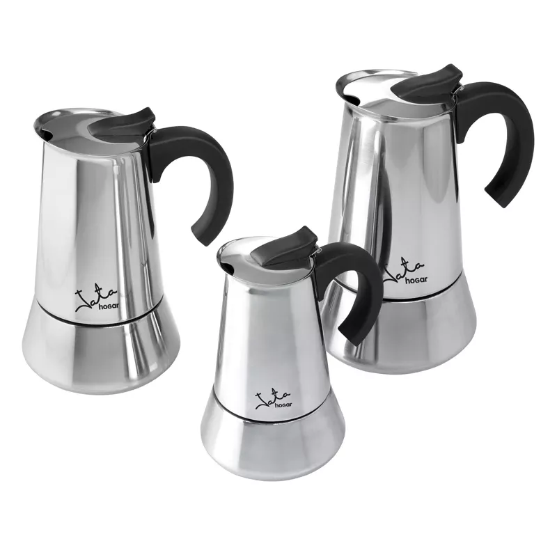 Moka pot JATA Odin Black Stainless Steel