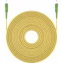 Goobay 59638 Fibre Optic Cable 1 m SC/APC FTTH OS2 Yellow (59638)