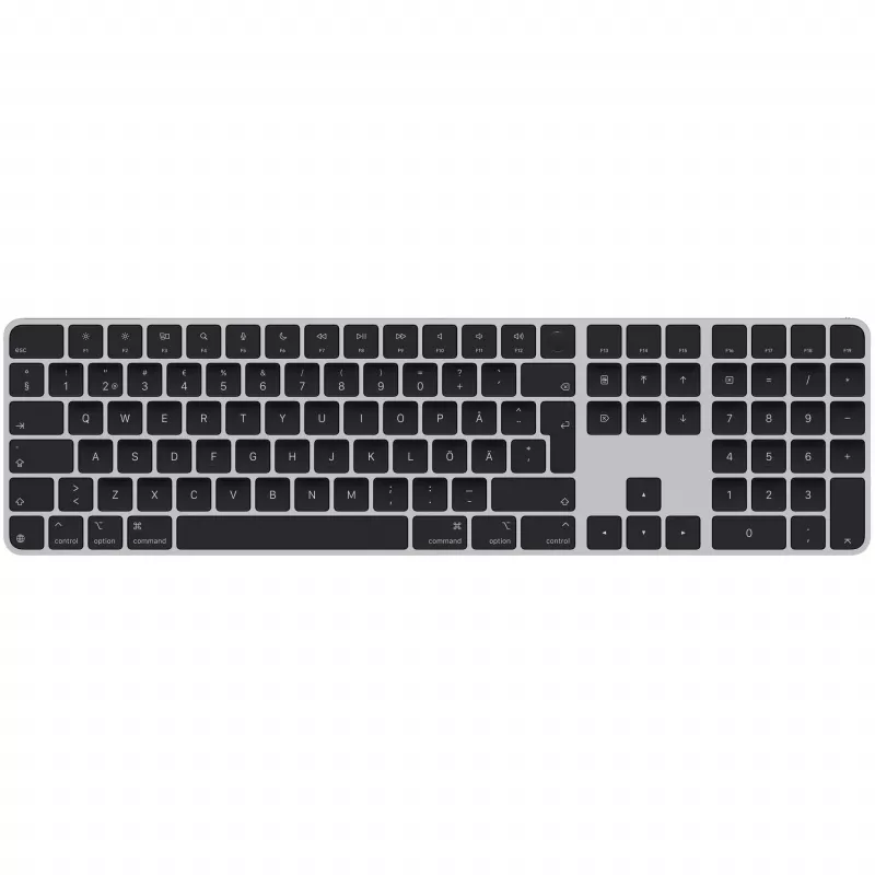 Apple Magic Keyboard Universal USB + Bluetooth QWERTY Swedish Black