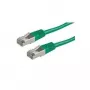 ROLINE S/FTP-(PiMF-)Patch Cable Cat.6, Green, 0,5m (21.15.1323)