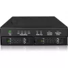 Drive enclosure icy dock MB902SPR-B R1 Black 2.5 inch SATA