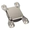 Water block Aqua-Computer 21703 — Acetal/Nickel, Socket AM4, 111×75×22 mm, Black/Silver