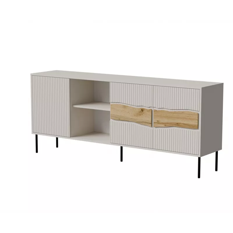 Cama INSERTO 3D1W chest of drawers 190x40x80 cashmere + LED