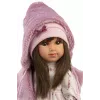 Doll Llorens Sara 35 cm — realistic vinyl head and soft fabric body