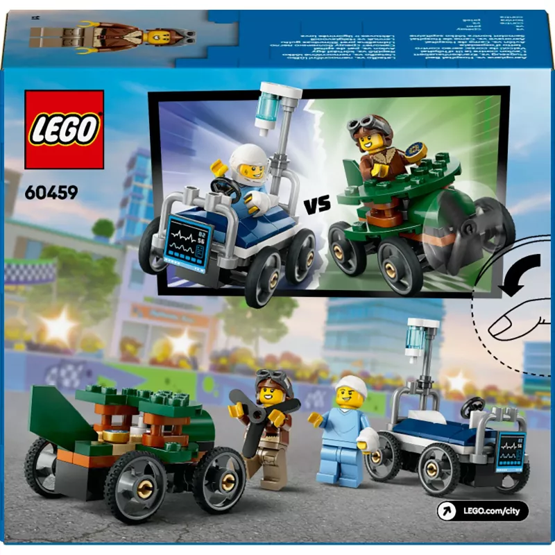 LEGO CITY 60459 Airplane vs. Hospital Bed