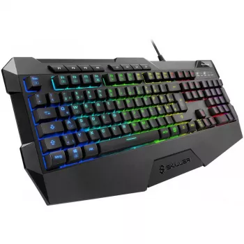 Sharkoon SKILLER SGK4 keyboard Gaming USB QWERTZ German Black