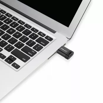 USB flash drive PNY Elite-X 64 GB USB Type-C 3.2 Gen 1 (3.1 Gen 1) Black