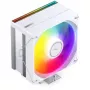 CPU cooler Jonsbo CB40 WHITE ARGB, PWM control, ARGB lighting, compact tower, white