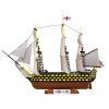 Building set Cobi HMS Victory — 2,517 pieces, detailed historic sailing ship model