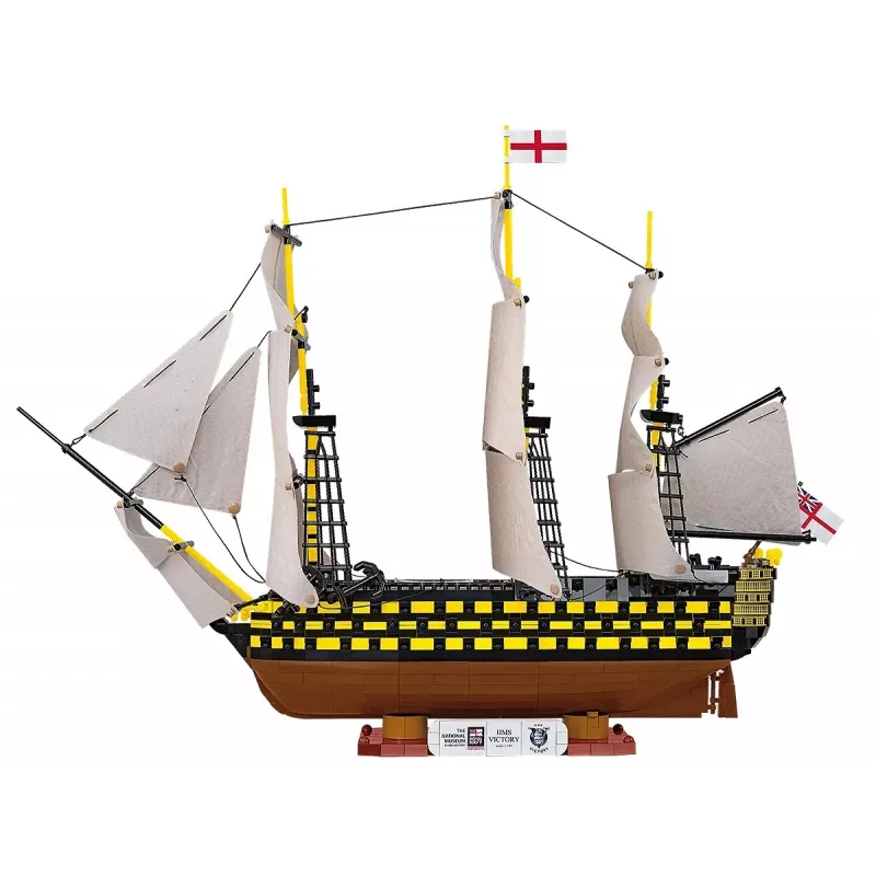 Building set Cobi HMS Victory — 2,517 pieces, detailed historic sailing ship model