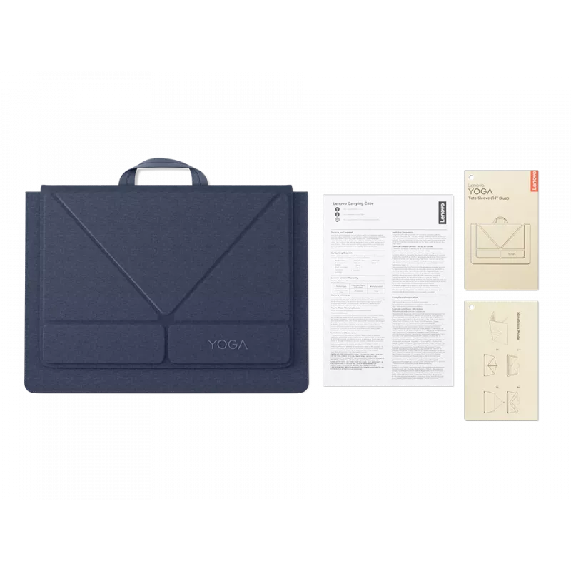 Lenovo Yoga Tote Sleeve | Fits up to size 14 inch | Sleeve | Blue