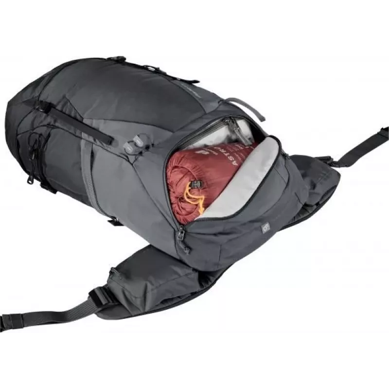 Backpack DEUTER Futura Pro 34 SL, women's hiking pack, 34 L, 1.56 kg, ventilation, hydration 3 L, helmet mount, internal steel frame