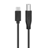 USB A to B Cable TB 1.8 m — Black, for Printers