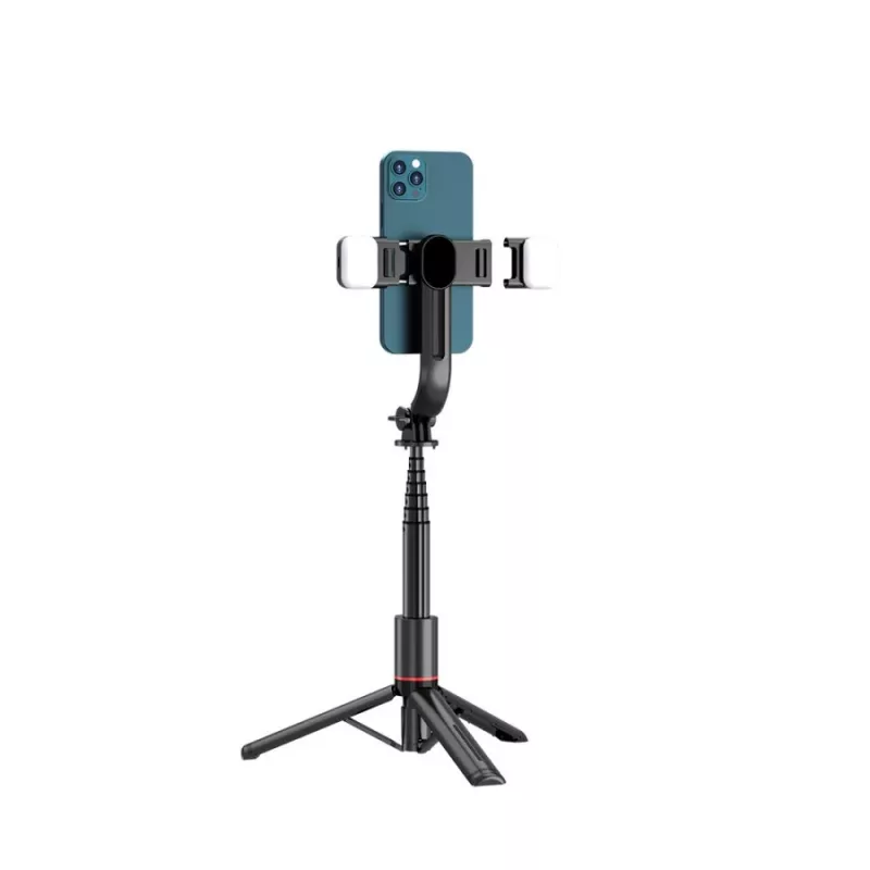 Tech-Protect L05S Selfie Stick stand LED lamp Bluetooth-Remote Control