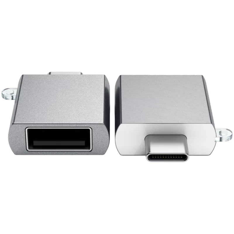 Satechi USB-C adapter to USB 3.0 Space Gray noble design & high quality - compact design - - - (179979)