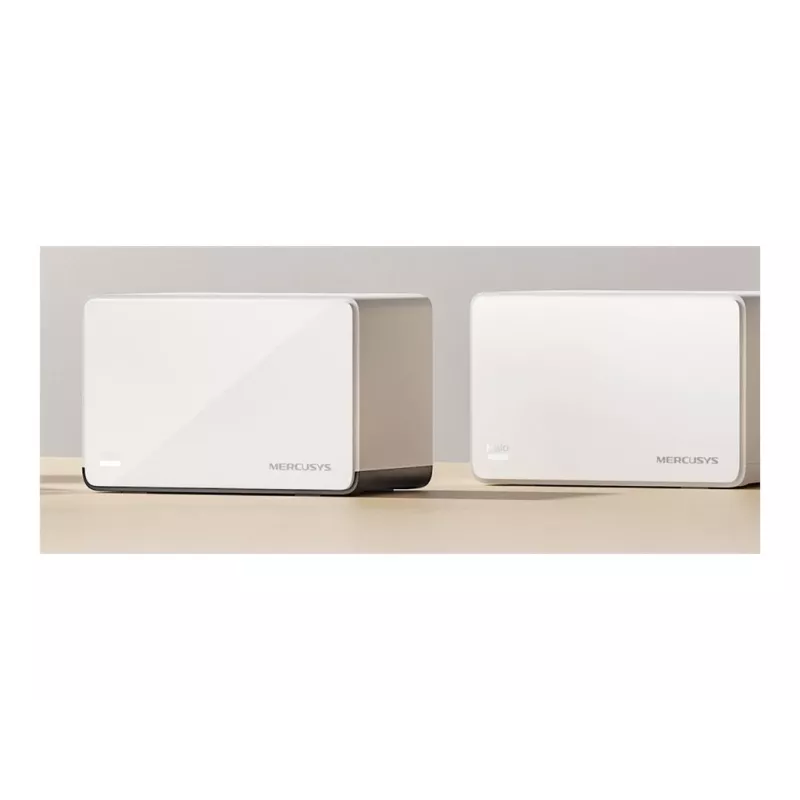 Wireless Router MERCUSYS Halo H85X 2‑pack Dual Band Wi‑Fi 6 up to 3000 Mbps mesh system