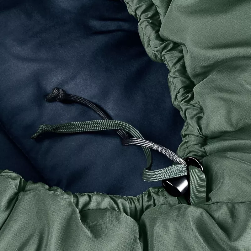 Sleeping bag DEUTER Orbit -5C/23F Adult walking, 2080×750×500 mm, synthetic, green