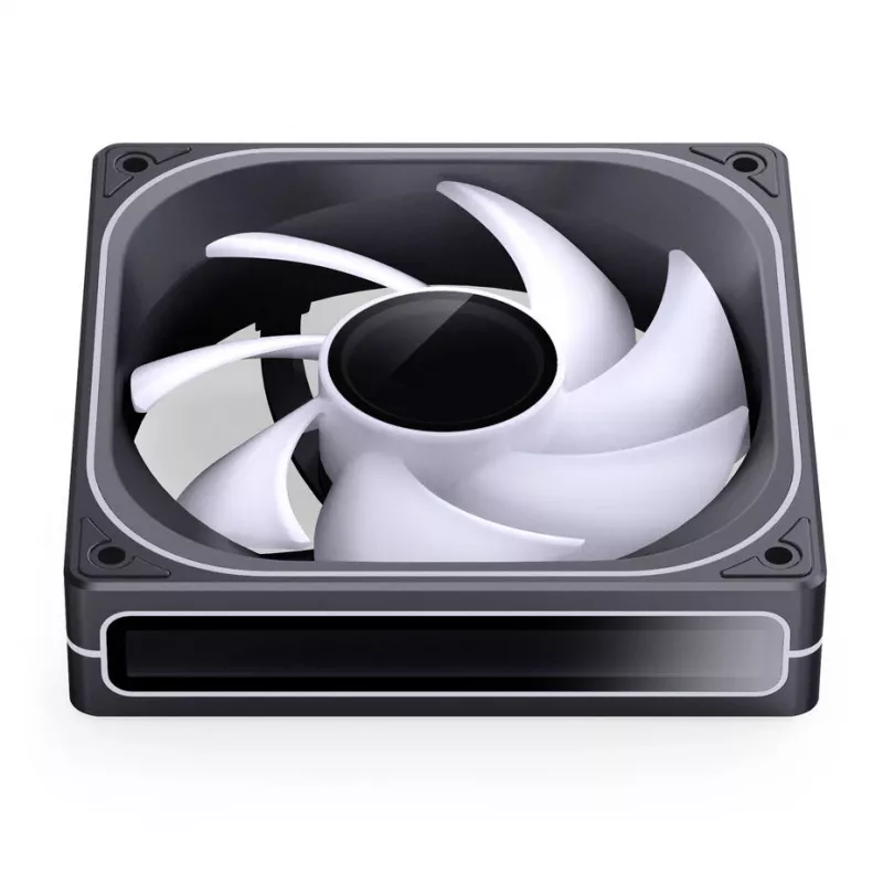 120mm ARGB PWM case fan Jonsbo ZB-120 black, PWM control, ARGB lighting